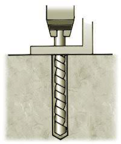 Assures proper anchor length is used to meet minimum embedment depths  Length I. D. Stamped on Each Anchor: Provides for a fast easy inspection of embedment depth