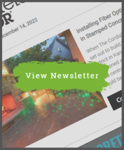 Concrete Decor Newsletter - December 13, 2023