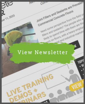 Concrete Decor Newsletter - October 11, 2023