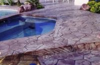 use more than one color as the base color, usually different shades of the same color to create realistic stone effect