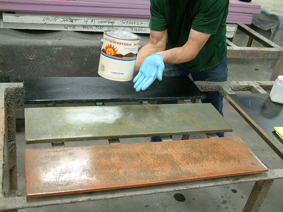 Cook cautions users not to apply coats too thick and to allow coats to cure properly or theyll get a softer surface that easily scratches. Photo courtesy of Chris Karlick