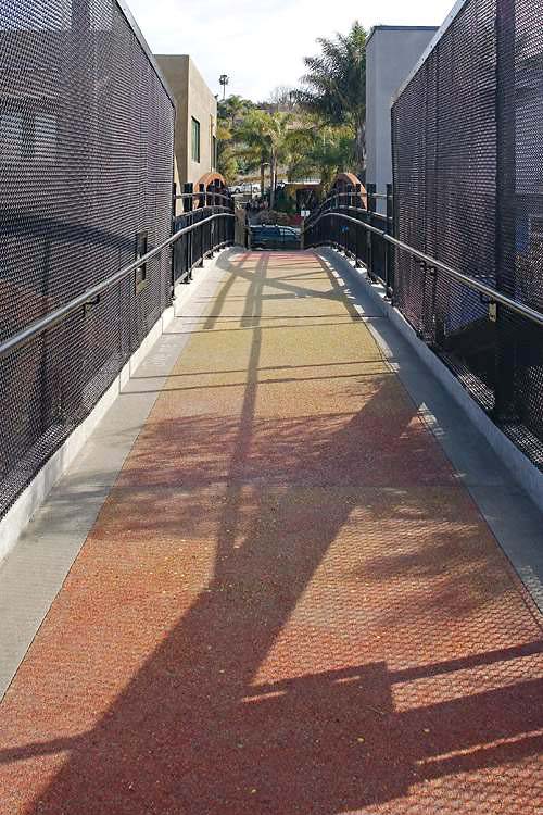 Rosa Street Pedestrian Bridge  Solana Beach, Calif.