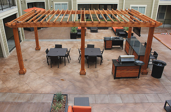Decorative Commercial District 39, Kansas City, Mo. Price Development, Concrete Concepts, Geiger Ready-Mix Co. Inc.
