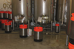 The solution might have saved on possible damages, but it had one major problem: over time, the mix of hot water, beer and chemicals hitting the concrete caused it to begin breaking down, exposing the aggregate and even creating holes.