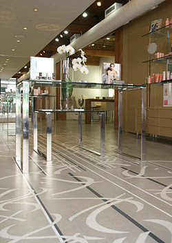 Hudson Concrete - Polished Concrete Showroom Floor, NYC