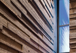 polished concrete exterior on Dallas City Performance Hall