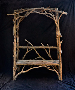 Michael Fogg concrete faux-bois furniture