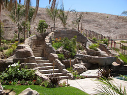 Artificial Rock Waterfall