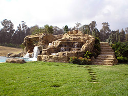 artificial rock installation- Concrete Decor Magazine
