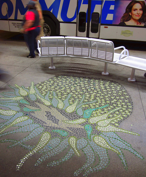 Lithomosaics public art designs Photos courtesy of Robin Brailsford