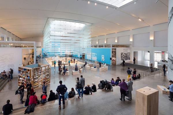 Polished, Over 5,000 Square Feet, Second Place: J & A Concrete Corp., Bohemia, New York Queens Art Museum