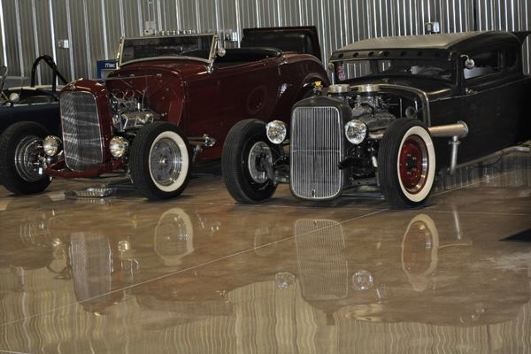 Polished, Under 5,000 Square Feet, Second Place: Dream Krete of Mid Atlantic Floor Care LLC, Richmond, Va. Wolf garage