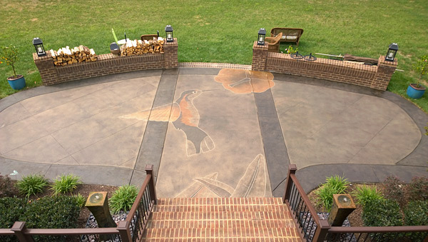 ASCC Award Winning Stained Concrete 2015