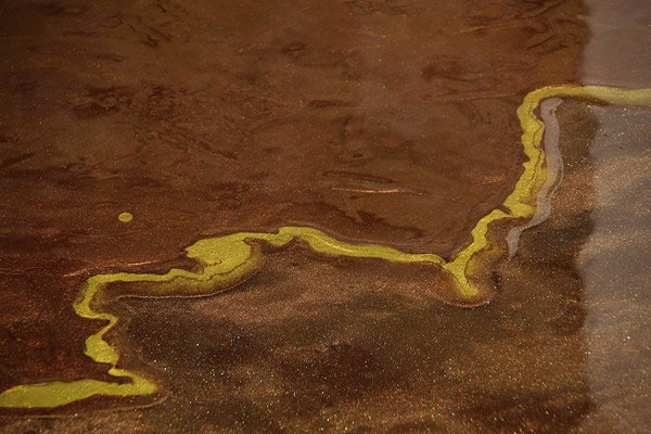 Metallic Epoxy Concrete Floor