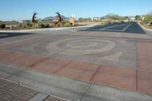 success with integrally colored concrete