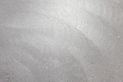 Step 1 of 5 of successive passes Sektor tooling show the finish obtained at each step.