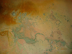 miracle-gro crystals with acid stain