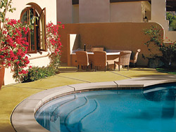 Quikrete (www.quikrete.com) unveiled a line of decorative concrete coatings encompassing translucent, penetrating and etching stains.