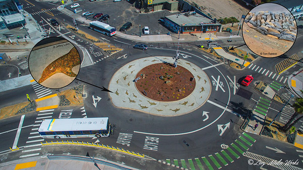 Tom Ralston Concrete, Santa Cruz, California Santa Cruz Roundabout