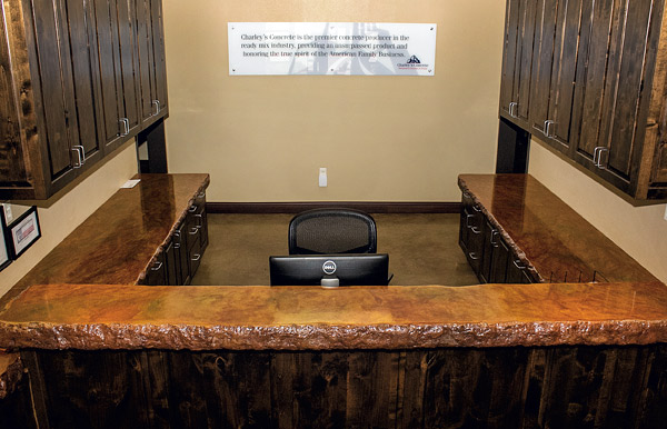 Charlys Concrete concrete countertops