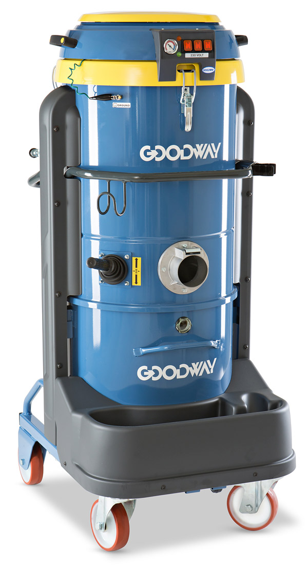 Goodway DV E3 vacuum with large filter