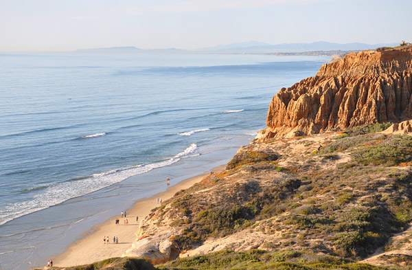 coastal view of San Diego