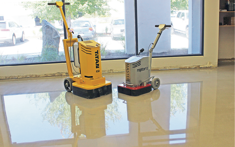 smaller models of polishing machines