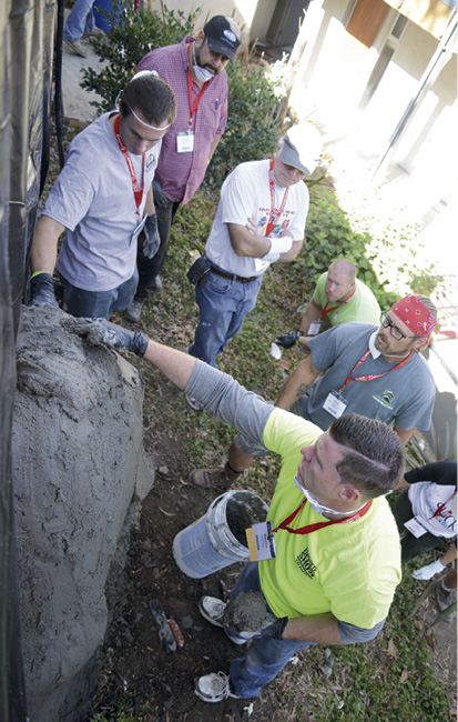 warren ness scuplting rock features for the ultimate courtyard