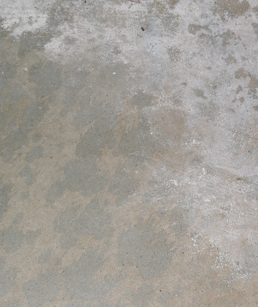 Even the presence of efflorescence doesnt point to a current moisture issue, as the efflorescence may have occurred previously and the slab may no longer have excessive moisture