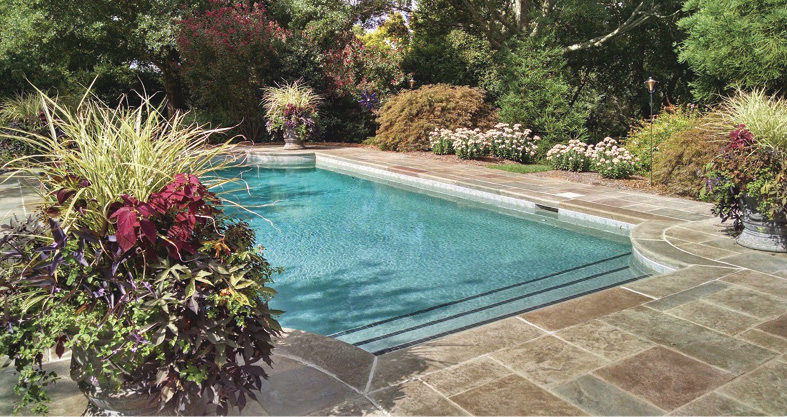 How to seal a stamped concrete pool deck to for long-lasting protection.