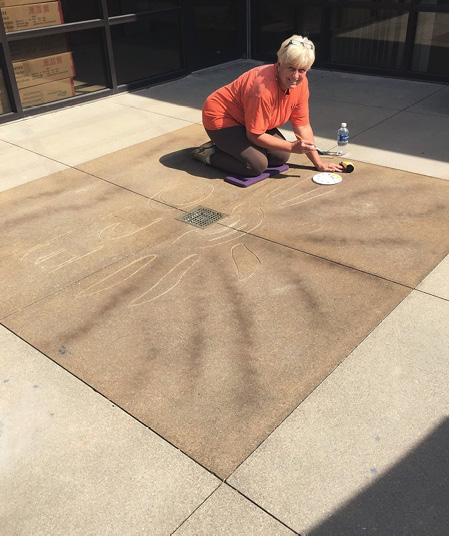 Victoria Morgan Simpson, owner of Capitol Decorative Concrete in Piedmont, South Carolina, has been in the concrete business 28 years and is still enjoying the adventure. What I love most about my work is that the process may always be the same but every job is a one of a kind, she says.