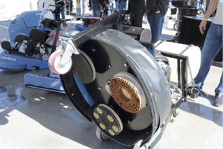 Aztec showed off its new LowRider, a high-speed propane burnisher with an ultra-low profile designed to burnish hard-to-reach areas.
