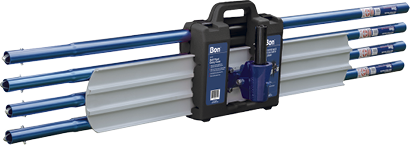 Bon Tool debuted a heavy-duty PVC Bull Float Carrying Case which holds one 8-inch bull float or channel float with a bracket attached and four handles