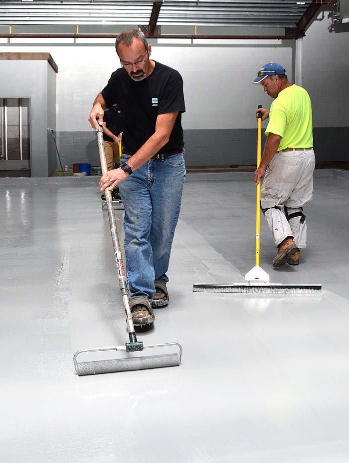 Its hard to beat the look of a freshly coated floor. However, unless youre certain of the amount of moisture in the floor and if its high youve done the proper prep before installing a moisture barrier todays beautiful floor can be tomorrows mess, complete with unhappy customer.