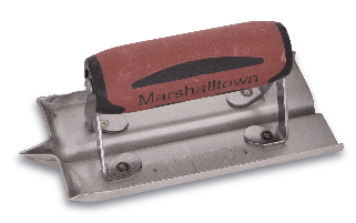 Hand-held groovers are probably the simplest tools to use to form a joint in a project such as a sidewalk thats installed and finished on the same day.