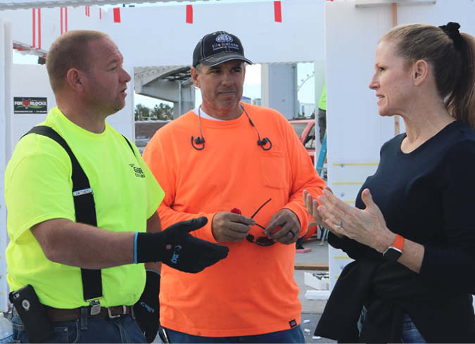 Emil, Matt and also Shellie discuss plans for the area.