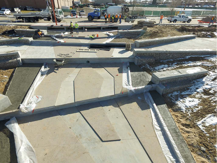 Just like stamped concrete. We dont see anyone spinning around in the old Bowman hamster wheel anymore to stamp concrete, but we see the technology that Brad Bowman invented back then in todays innovations of stamps and stencils.