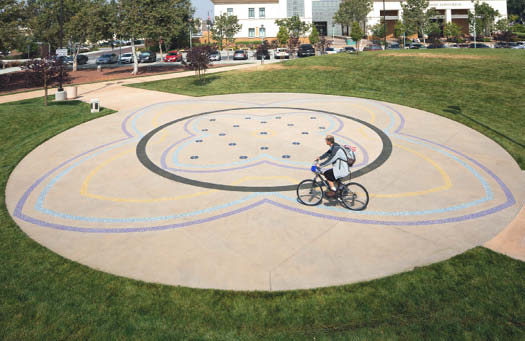Philip S. Miller Park Amphitheater Splashpad