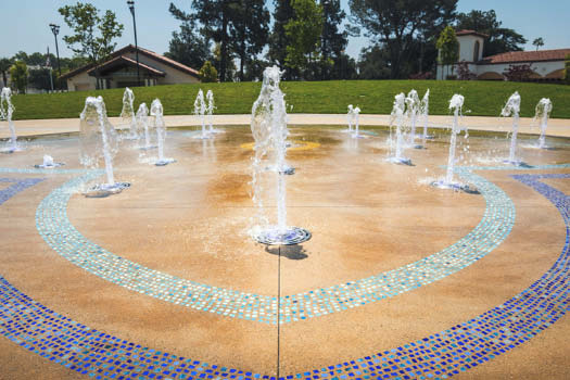 Philip S. Miller Park Amphitheater Splashpad