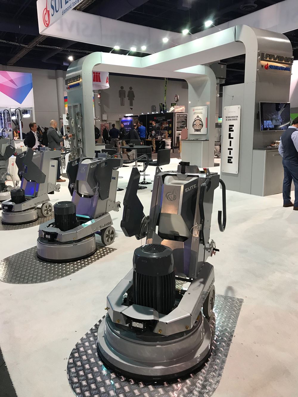Superabrasive, the maker of Lavina equipment for concrete grinding and polishing, launched its Elite series