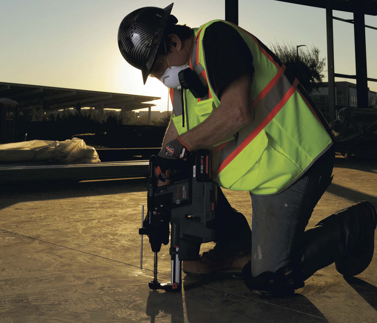 New technology is putting more power in the hands of cordless tool users, even surpassing corded tools in many instances. However, the big benefit is not being tied to an extension cord. Photo courtesy of Bosch