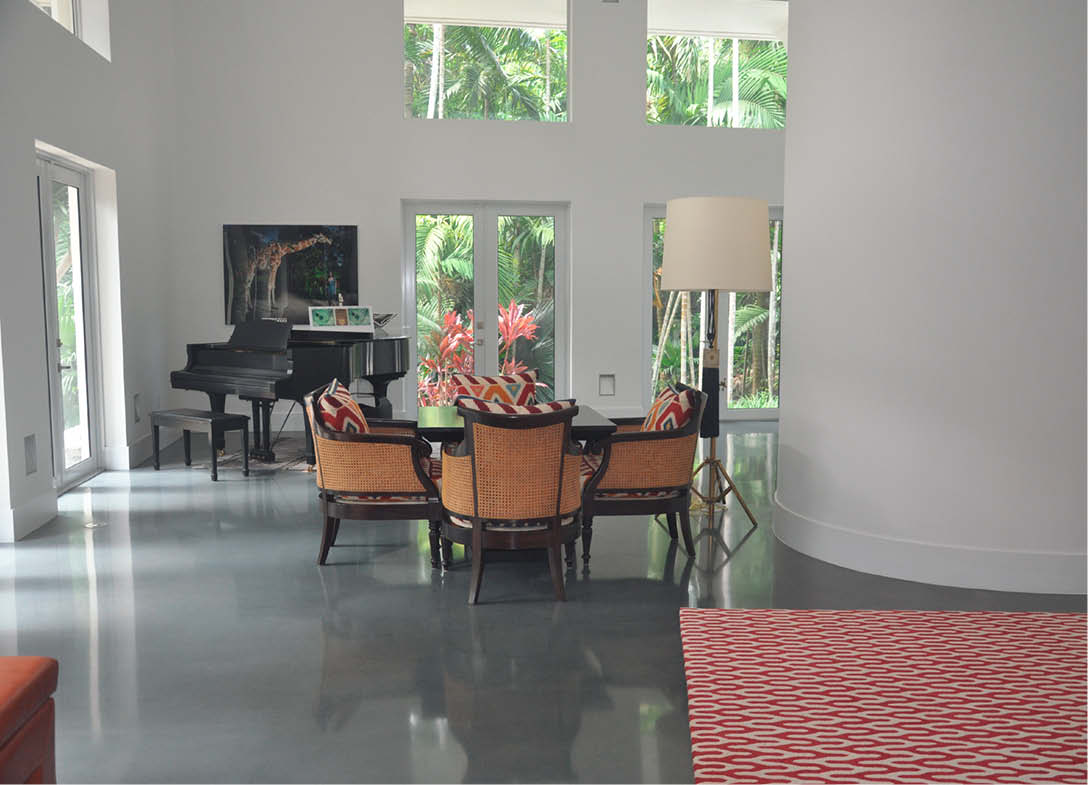 In decorative concrete, a common question is, Is it form before function, or function before form? This question is more complex now