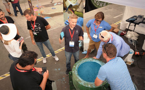 Jeff Girard discusses use of GFRC products at the 2016 Concrete Decor Show in San Diego.