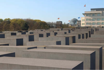 Originally conceived to contain 4,000 rectangular blocks of concrete, also called stelae, the memorial was scaled down to 2,711.