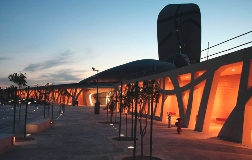 Also known as Ithra, the Arabic word for enrichment, the King Abdulaziz Center for World Culture is a 914,930-square-foot (85,000-square-meter) building surrounded by Knowledge Park, a sprawling space that inspires the imagination.