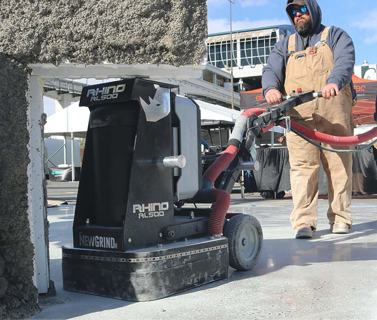 One of the new products introduced at 2020 WOC was the mutihead Rhino RL500 Grinder from New Grind