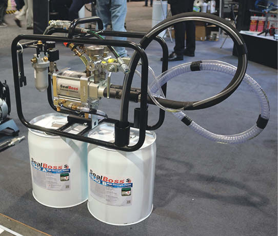 SealBoss 1640 SlabLifter. Another of the new products introduced at 2020 WOC.