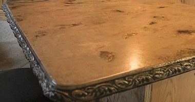 Decorative Concrete Tips: Marbleizing Cast-in-Place Concrete Countertops