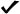 black check mark image