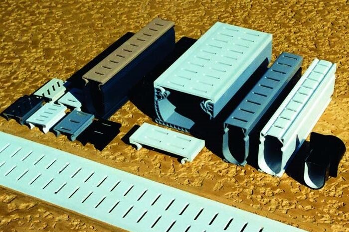 Channel Drains for use around pools